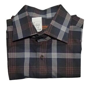 Etro Mens Niemann Marcus Shirt‎ Long Sleeve Plaid Check New Tags Italy Large 42